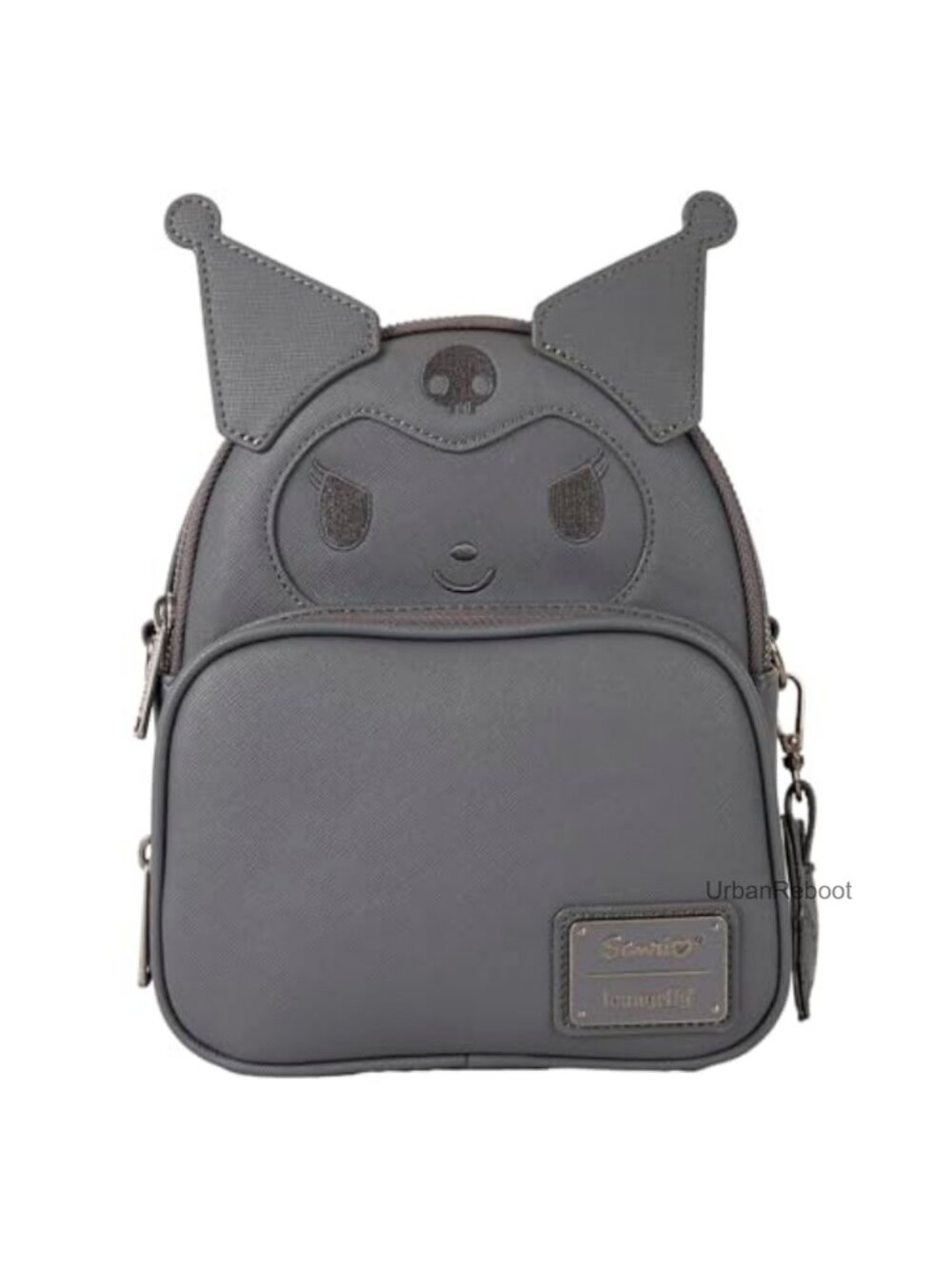 Convertible Mini Backpack Textured Faux Leather Crossbody Adjustable